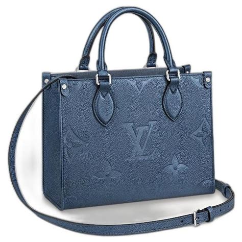 blue leather louis vuitton bag|Louis Vuitton navy blue bag.